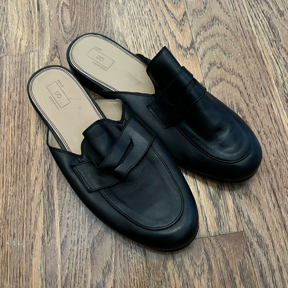 Urban Outfitters Black Mules, 11
